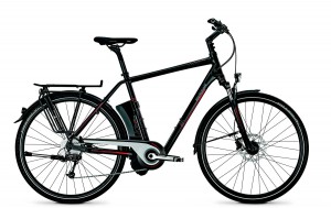 electric bike white background