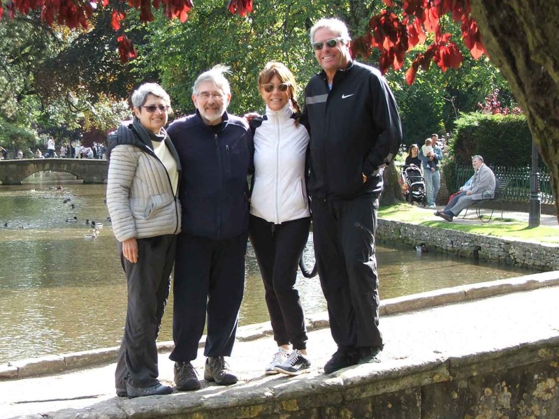 Bourton tourists
