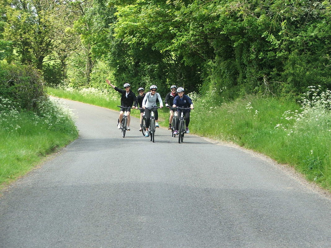 E-biking is fun in the Cotswolds