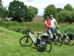 Kim and Jill near Burford