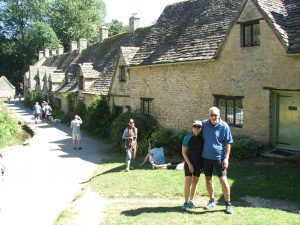 Charles and Thelma at Bibury