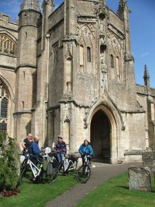 Ebike tour including Northleach church