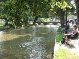 Bourton in summer