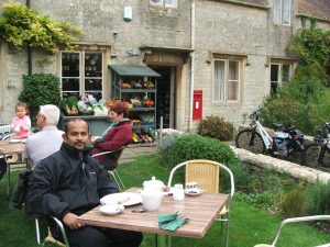 morning tea at Sherborne