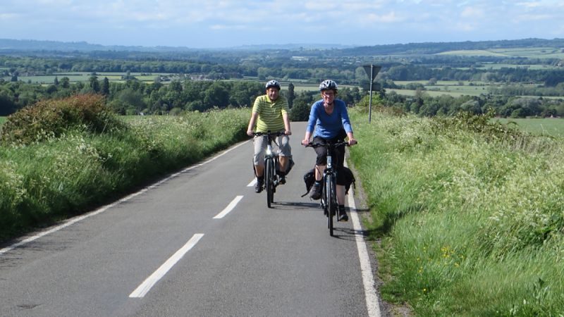 Andre and Astrid e-bike holiday in the Cotswolds
