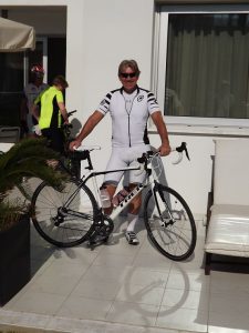Road bike in Cyprus