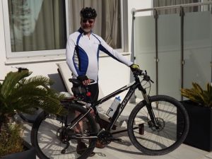 Mountain bike in Cyprus
