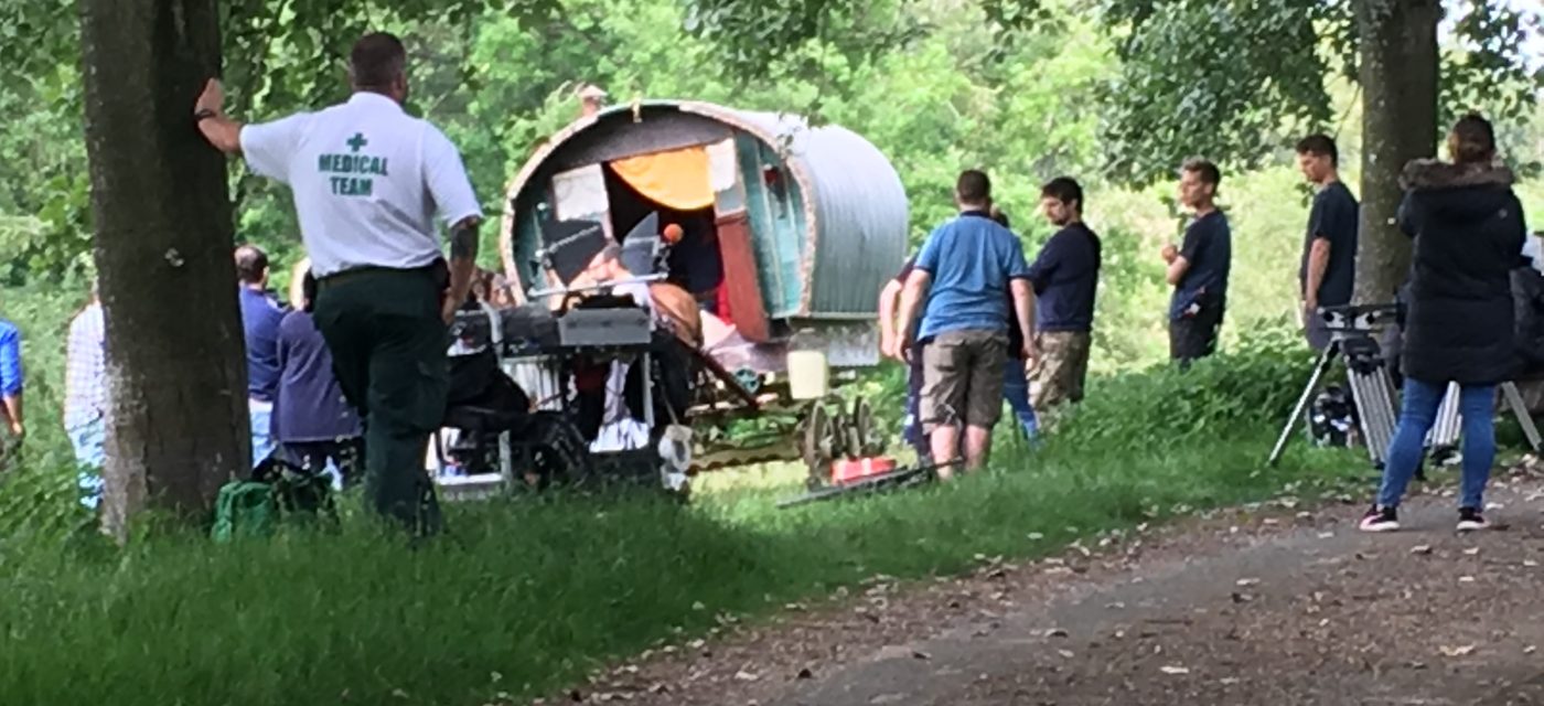 TV filming in the Cotseolds